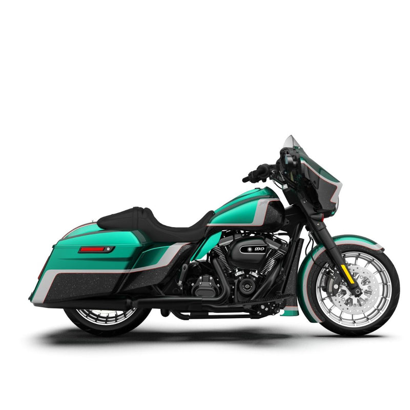 Advanblack Ranger FULL BODY COLOR SWAP BUNDLE FOR '14-'23 HARLEY Street Glide & Road Glide