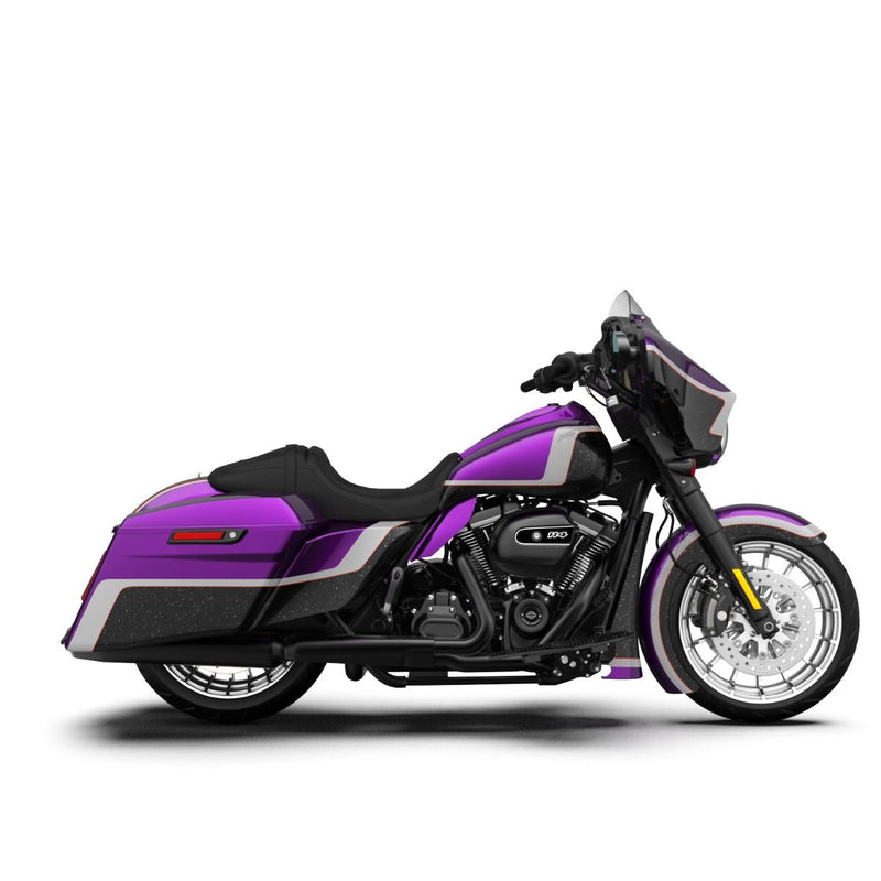Advanblack Ranger FULL BODY COLOR SWAP BUNDLE FOR '14-'23 HARLEY Street Glide & Road Glide