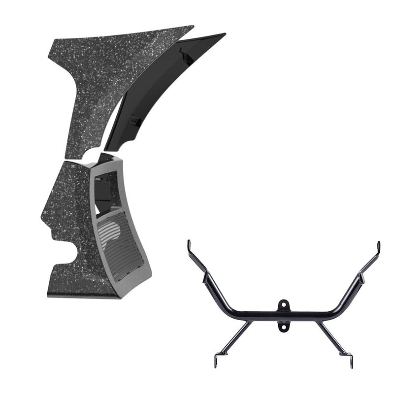 Advanblack Fairing  Spoiler Kit with Support Bracket for '23.5-'26 Harley Road Glide