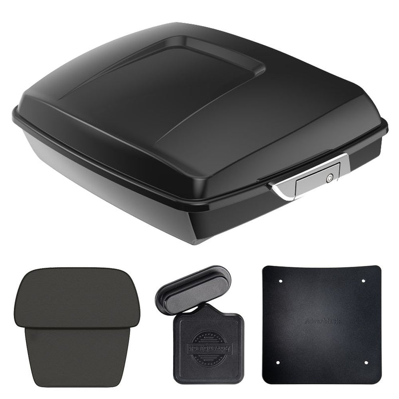 Advanblack Razor Rear Tour Trunk Pack For  '97-'26 Harley Touring / Softail