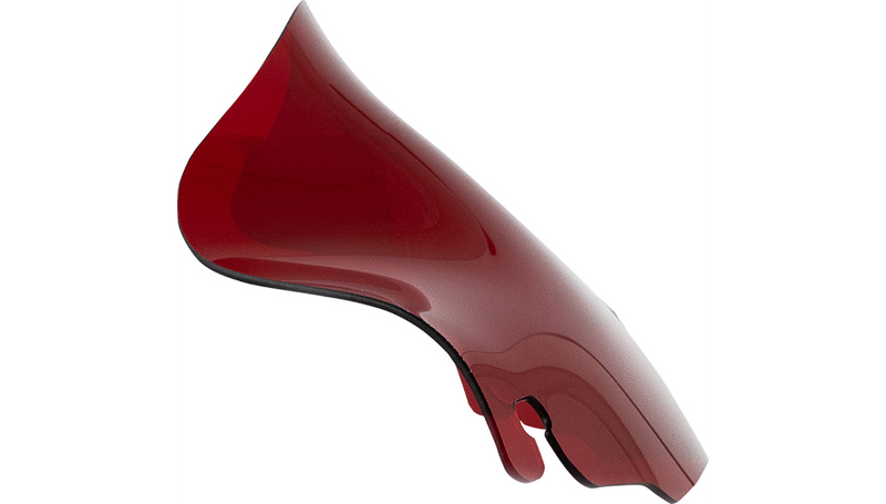 KLOCK WERKS Kolor Flare™ Windshield for 1996-2013 STREETGLIDE 6.5"