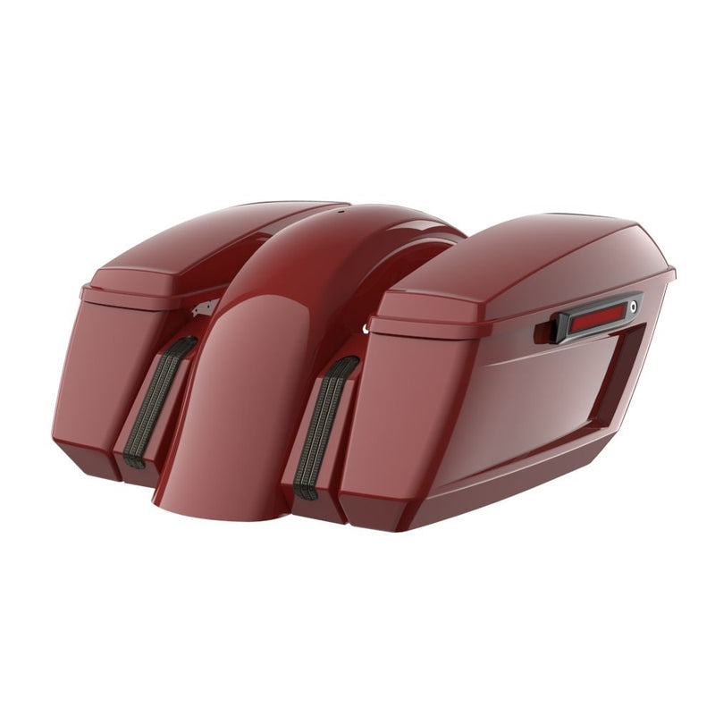 Advanblack Color Matched Holeshot 1.0 Chopped Bagger Kit for '09-'13 Harley Touring