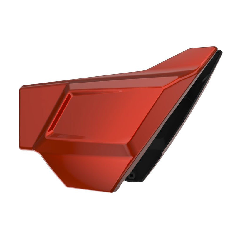 Advanblack Color-Matched Holeshot 2.0 Side Cover for '23.5-Up Harley Touring | One-Piece Design