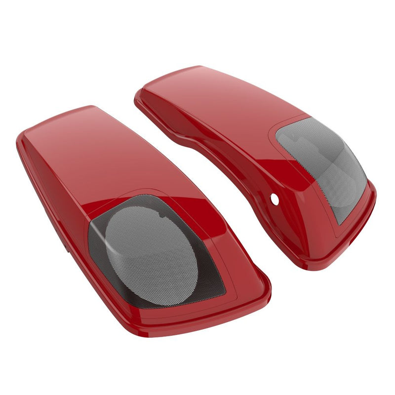 Advanblack Color Matched 5x7 Inch Speaker Lids for '14-'23 Harley Touring