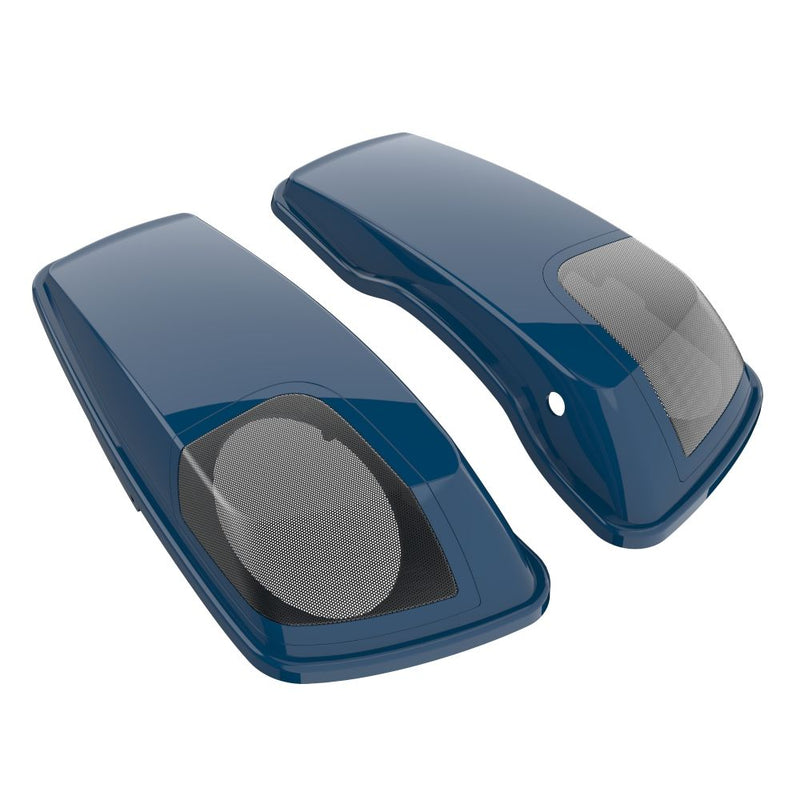 Advanblack Color Matched 5x7 Inch Speaker Lids for '14-'23 Harley Touring