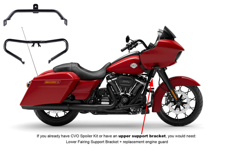 Advanblack 2024 Style Lower Fairings for ‘14-’23 Harley Touring