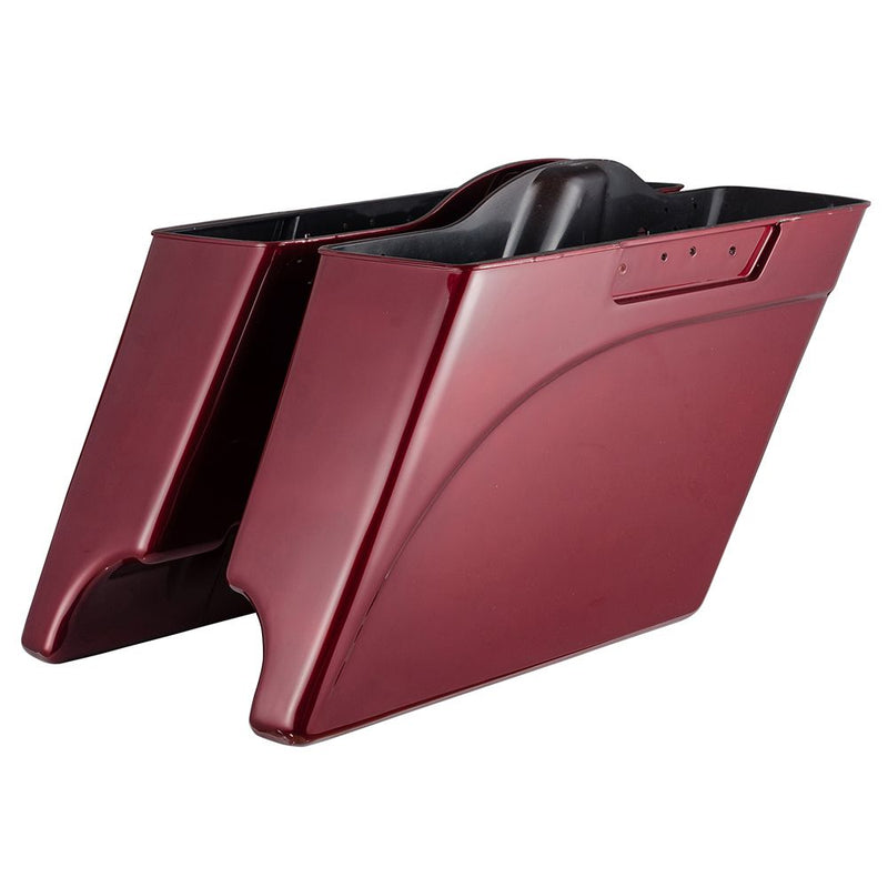 Advanblack Stretched Saddlebags Bottoms for '93-'13 Harley Davidson Touring