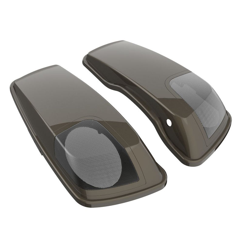 Advanblack Color Matched 5x7 Inch Speaker Lids for '14-'23 Harley Touring