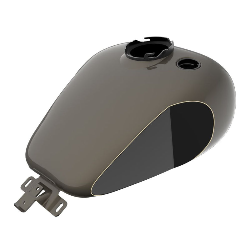 Advanblack Custom Two Tone HOLESHOT Performance Bagger Gas Tank for '08-'23 Harley Tourings