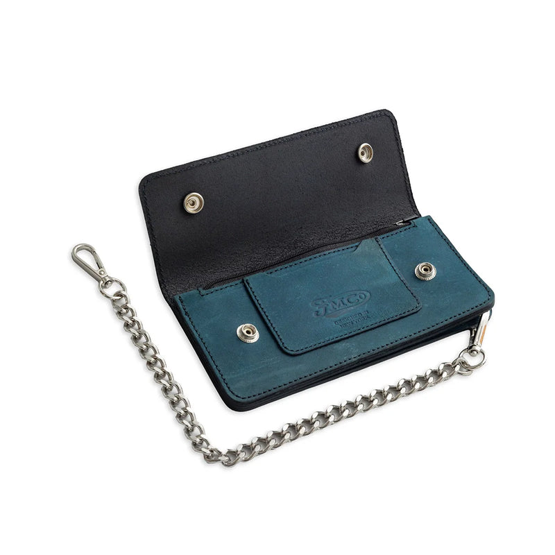LARGE TRUCKER - Vegetable Tanned Leather Wallet