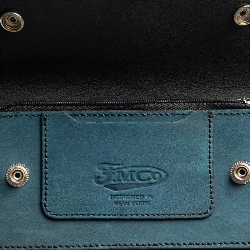 LARGE TRUCKER - Vegetable Tanned Leather Wallet