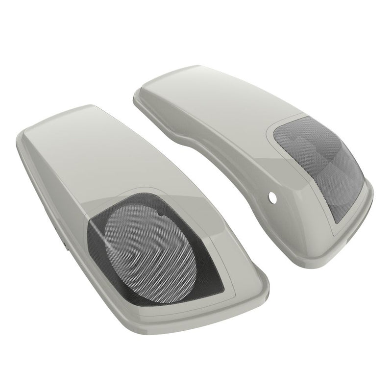 Advanblack Color Matched 5x7 Inch Speaker Lids for '14-'23 Harley Touring