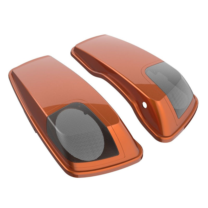 Advanblack Color Matched 5x7 Inch Speaker Lids for '14-'23 Harley Touring