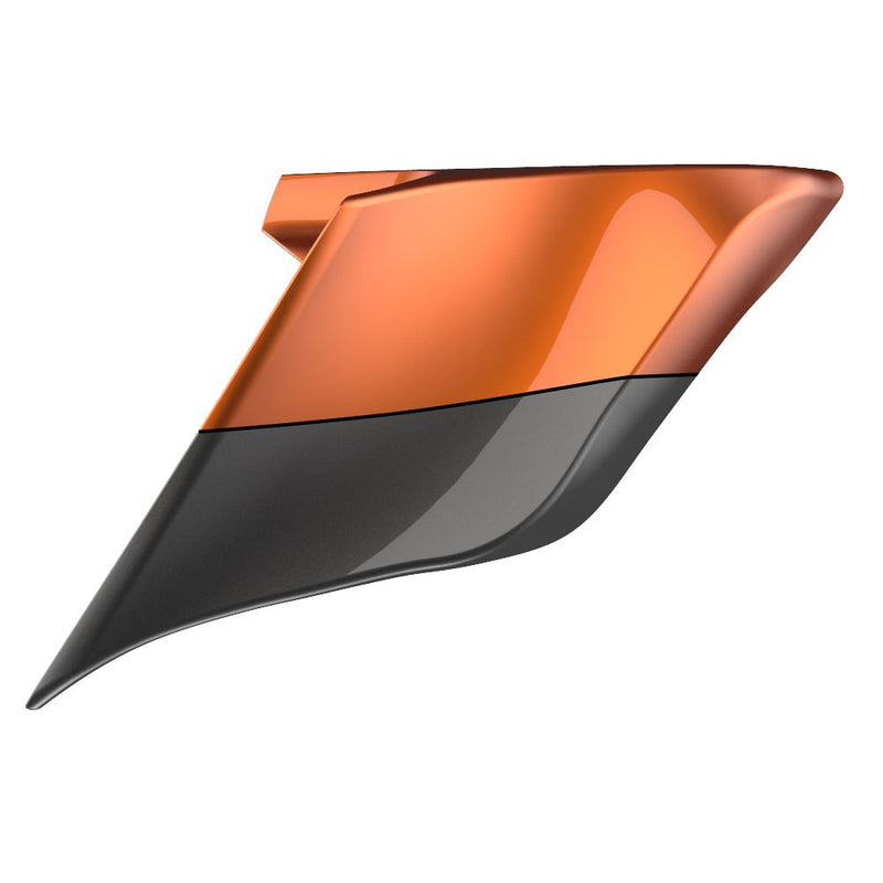Advanblack Custom Two Tone ABS Stretched Side Cover Panel for 2014-2023 Harley Davidson Touring