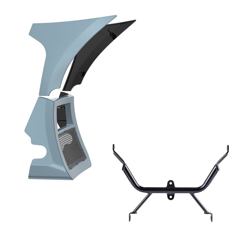 Advanblack Fairing  Spoiler Kit with Support Bracket for '23.5-'26 Harley Road Glide