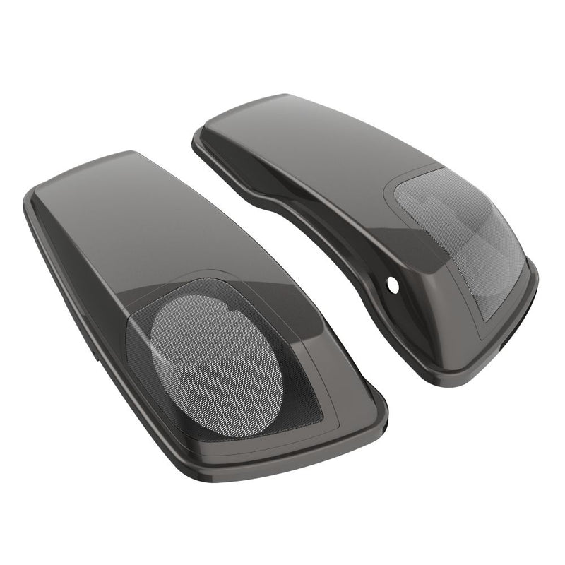 Advanblack Color Matched 5x7 Inch Speaker Lids for '14-'23 Harley Touring