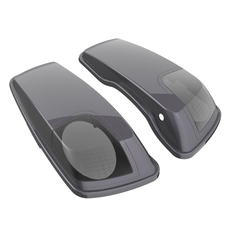 Advanblack Color Matched 5x7 Inch Speaker Lids for '14-'23 Harley Touring