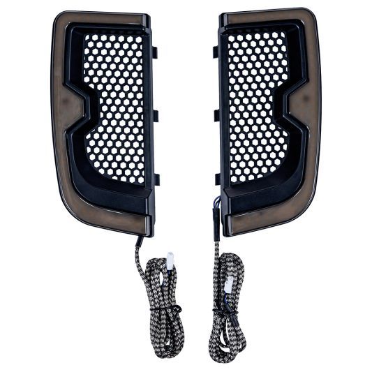 Advanblack Lower Fairings Switchback Flare LED Lights With Grills
