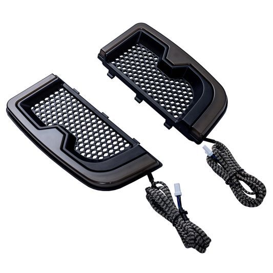 Advanblack Lower Fairings Switchback Flare LED Lights With Grills