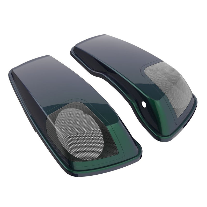 Advanblack Color Matched 5x7 Inch Speaker Lids for '14-'23 Harley Touring