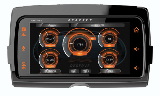 soundstream harley radio soundstream hdhu.14si displaying gauges