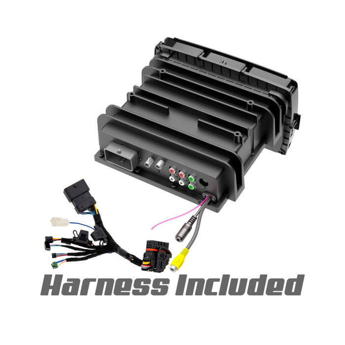 soundstream harley radio soundstream hdhu.14si displaying rear view
