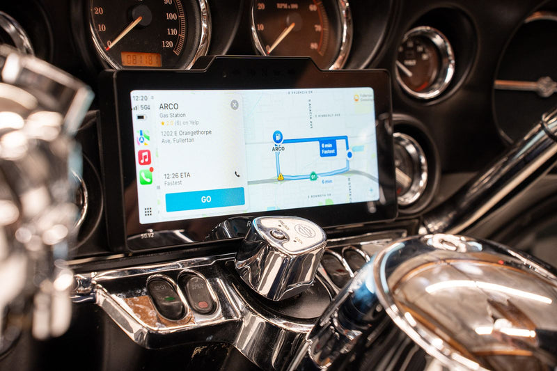 soundstream harley radio soundstream sg.v2 installed on motorcycle