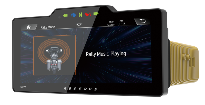 soundstream harley radio soundstream sg.v2 displaying rally mode