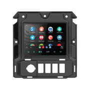 soundstream harley radio soundstream ss.1824 displaying optional trim panel