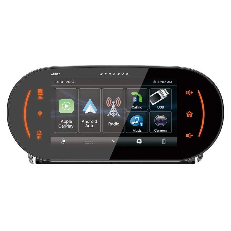 soundstream harley radio soundstream whd.rg displaying the home screen