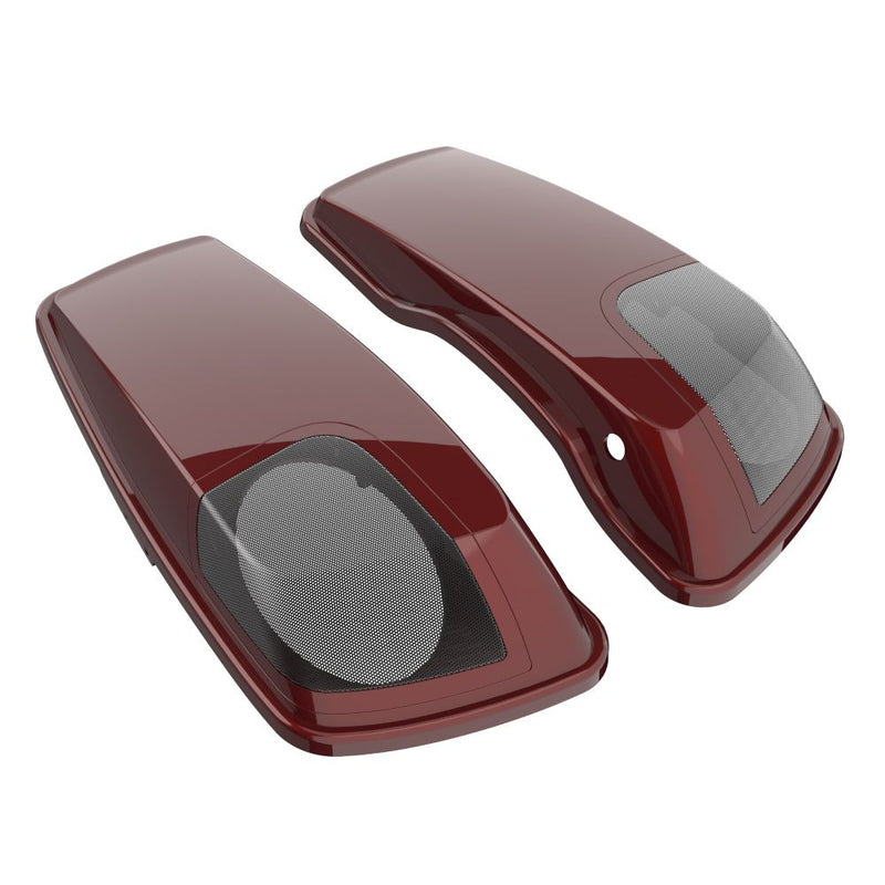 Advanblack Color Matched 5x7 Inch Speaker Lids for '14-'23 Harley Touring
