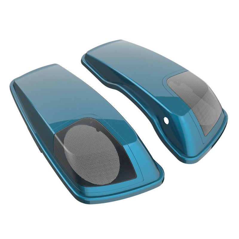 Advanblack Color Matched 5x7 Inch Speaker Lids for '14-'23 Harley Touring