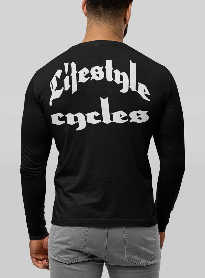 LIFESTYLE CYCLES Gangster Long Sleeve - Black