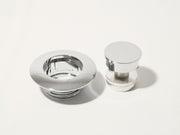 Chrome Gas Cap / Adapter for Harley-Davidson by Russ Wernimont Designs