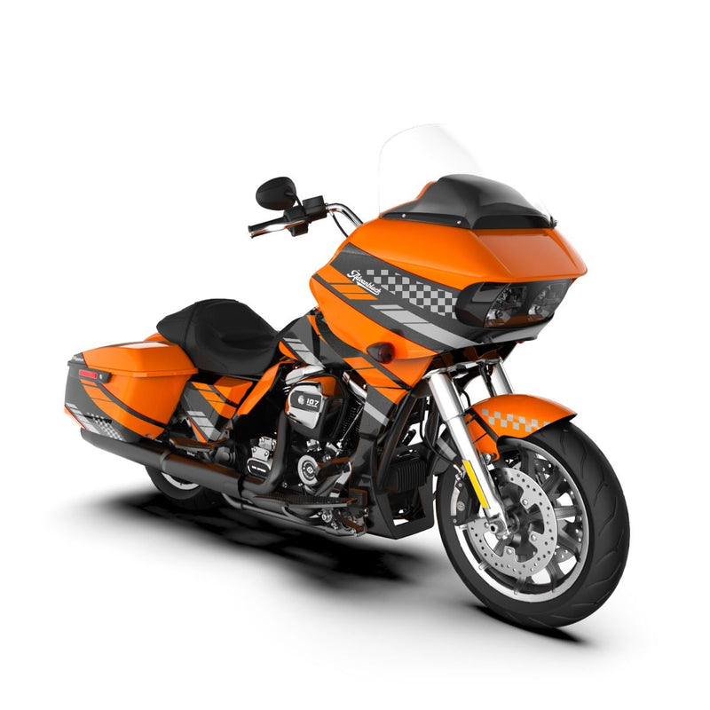 Advanblack Raging Pulse Holeshot FULL BODY COLOR SWAP BUNDLE FOR '14-'23 HARLEY Touring