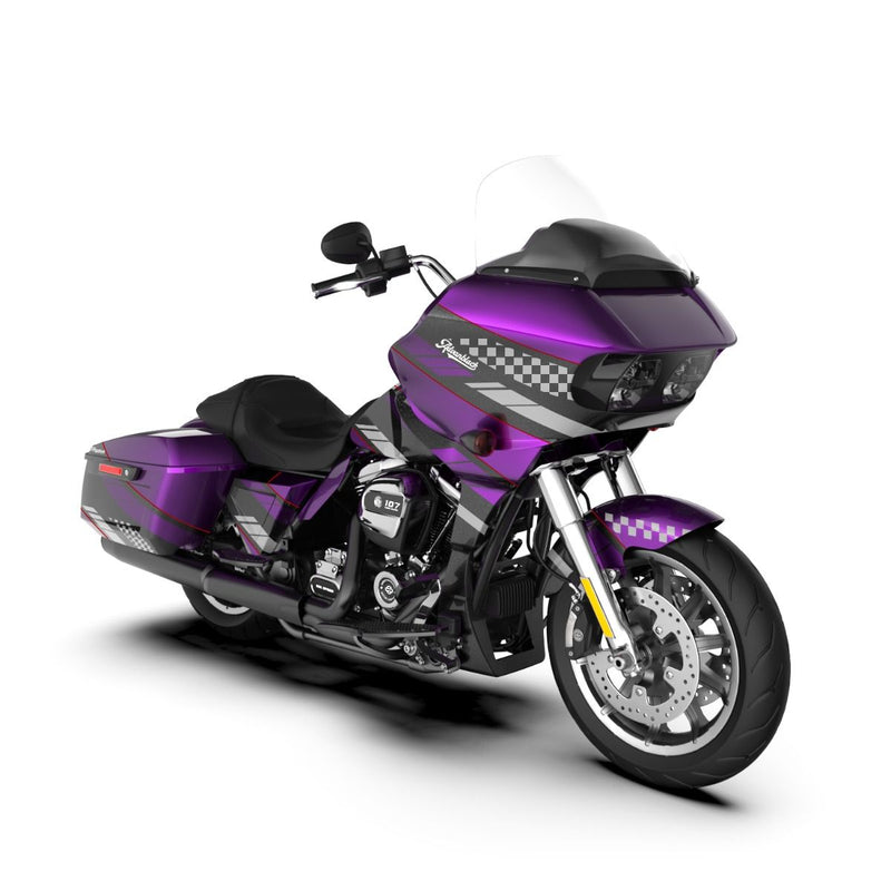 Advanblack Raging Pulse Holeshot FULL BODY COLOR SWAP BUNDLE FOR '14-'23 HARLEY Touring