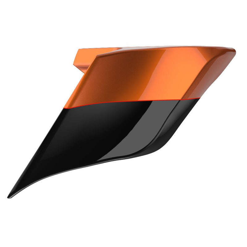 Advanblack Custom Two Tone ABS Stretched Side Cover Panel for 2014-2023 Harley Davidson Touring