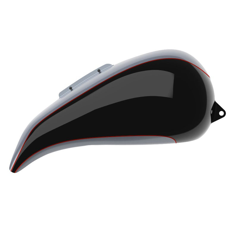 Advanblack Custom Two Tone Stretched Tank Cover for Harley '09-'23 Street Glide & Road Glide & Road King
