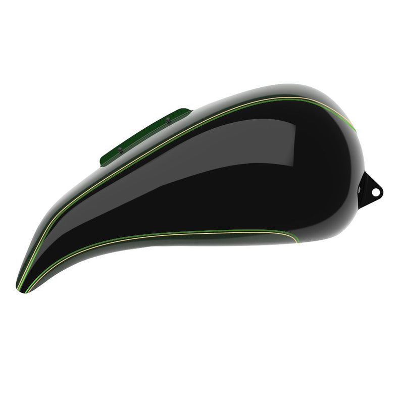 Advanblack Custom Two Tone Stretched Tank Cover for Harley '09-'23 Street Glide & Road Glide & Road King