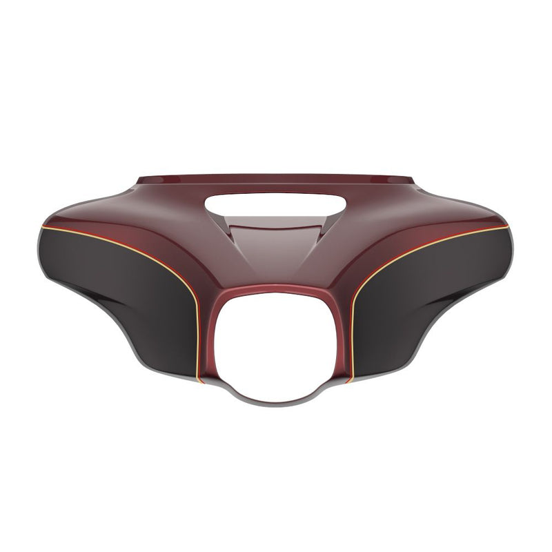 Advanblack Custom Two Tone Outer Fairing Batwing Cowl  for 2014-2023 Harley Touring ELECTRA GLIDE/ STREET GLIDE/ ULTRA CLASSIC