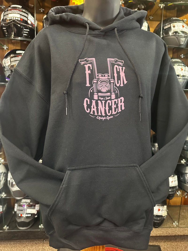 LIFESTYLE CYCLES F*ck Cancer Pullover Hoodie