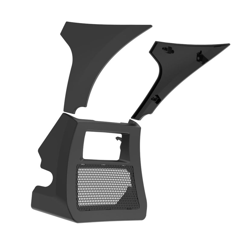 Advanblack Fairing  Spoiler Kit with Support Bracket for '23.5-'26 Harley Road Glide