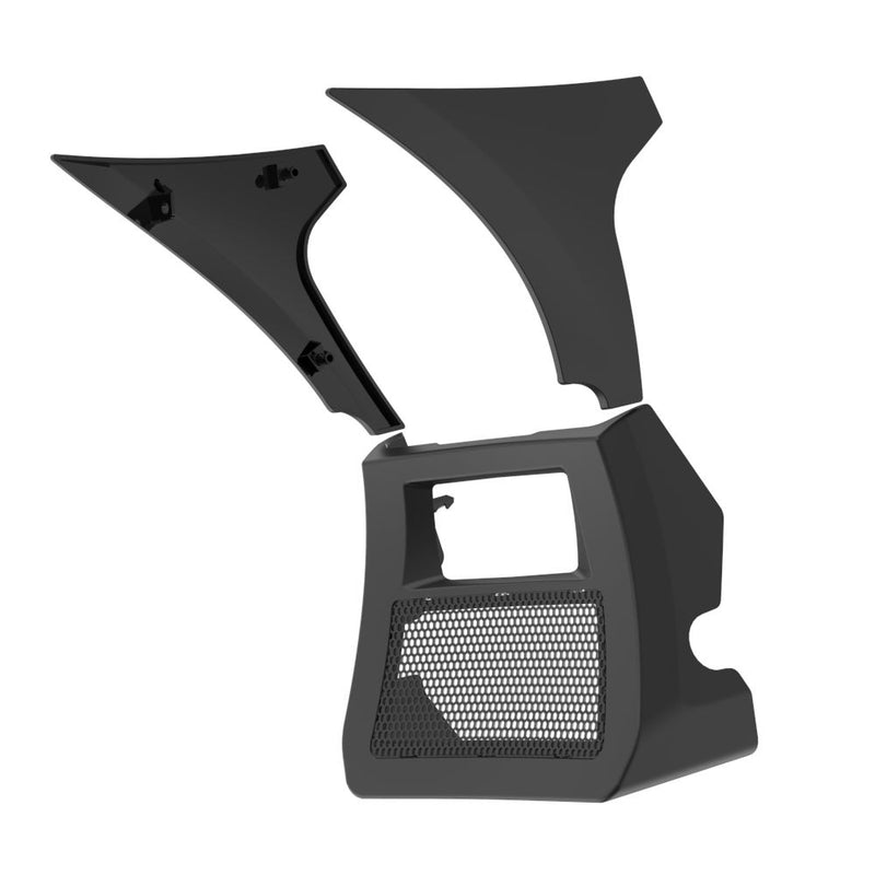 Advanblack Fairing  Spoiler Kit with Support Bracket for '23.5-'26 Harley Road Glide