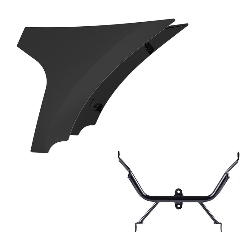Advanblack Side Spoiler Panel Fairings with Support Bracket for '23.5-'26 Harley Road Glide