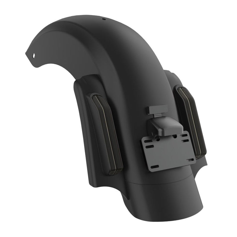 Advanblack CVO Style Stretched Rear Fender For '09-'13 Harley Davidson Touring