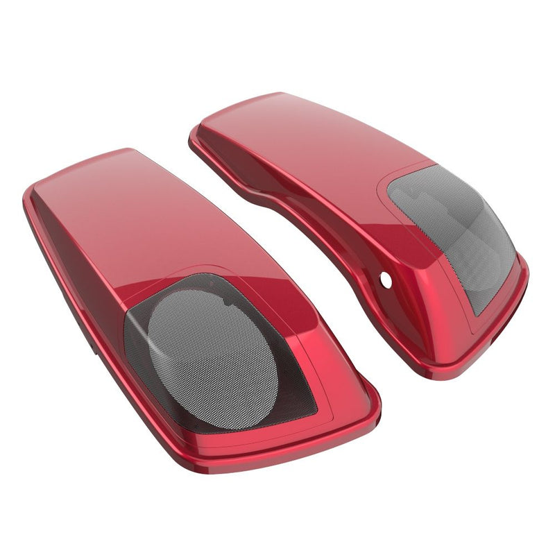 Advanblack Color Matched 5x7 Inch Speaker Lids for '14-'23 Harley Touring