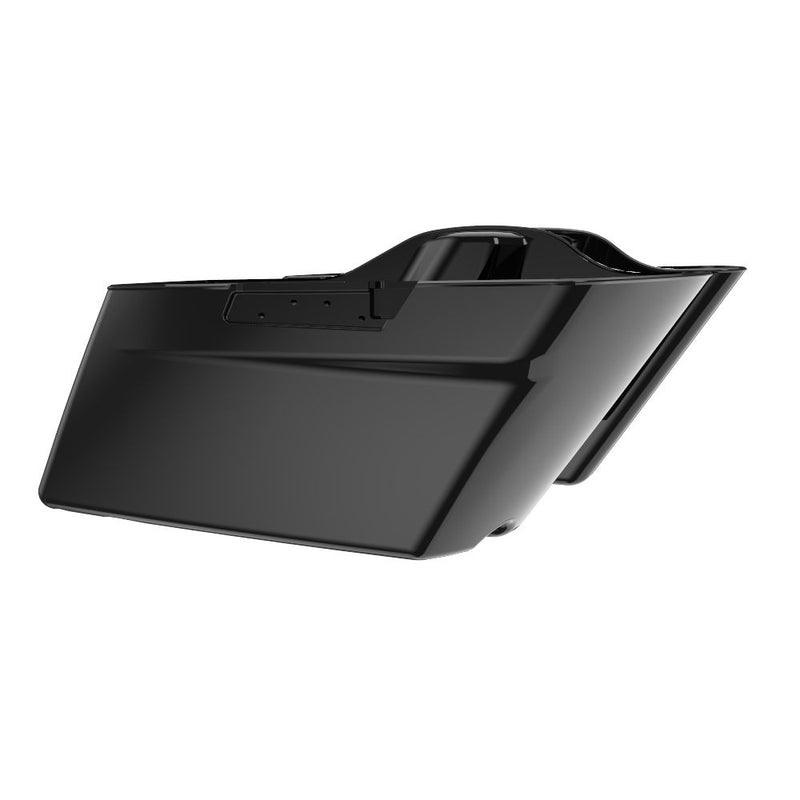 Advanblack Color Matched Standard Non-Stretched Saddlebag Bottoms for 2014-2023 Harley Touring