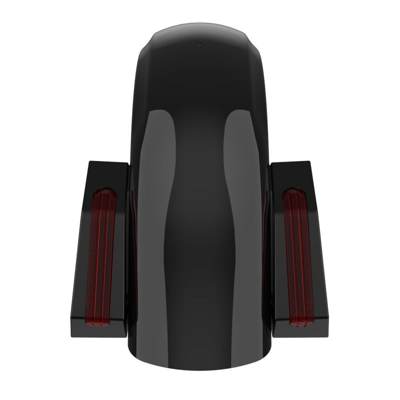 Advanblack Color Matched Holeshot 1.0 Chopped Rear Fender  for '09-'23 Harley Touring
