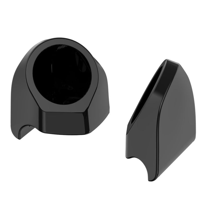 Advanblack Color Matched 6.5 Inch Speaker Pods for Advanblack & Harley King Rear Tour Trunk Pack