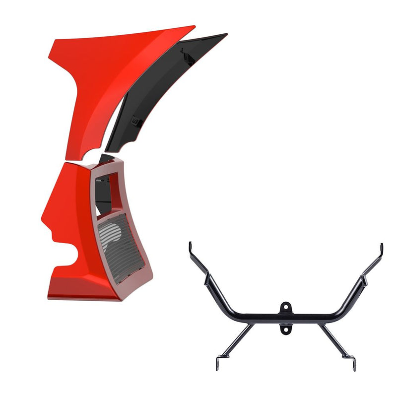 Advanblack Fairing  Spoiler Kit with Support Bracket for '23.5-'26 Harley Road Glide